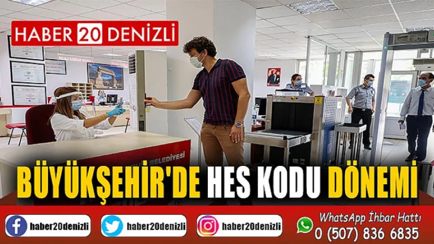 Büyükşehir'de HES kodu dönemi
