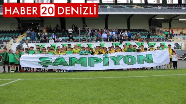 Çocukların futbol turnuvasında şampiyon belli oldu