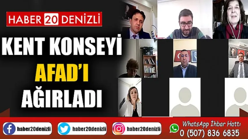 Kent Konseyi AFAD’ı ağırladı