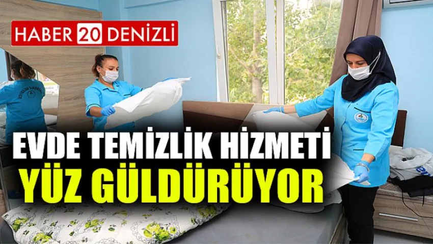 Evde Temizlik Hizmeti Yüz Güldürüyor