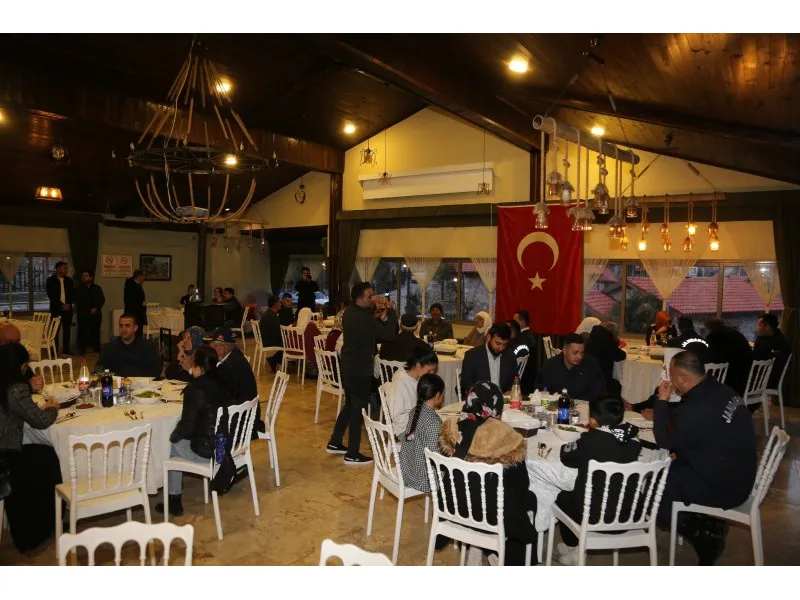 Çameli Belediyesi şehit, gazi ve yetim ailelerini iftarda ağırladı