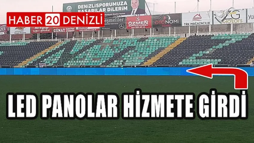 Led Panolar Hizmete Girdi