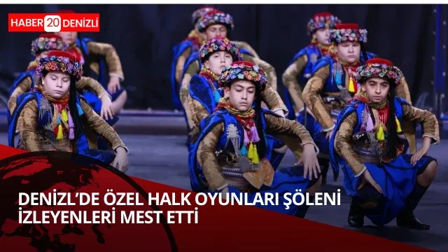 Halk oyunları şöleni izleyenleri mest etti