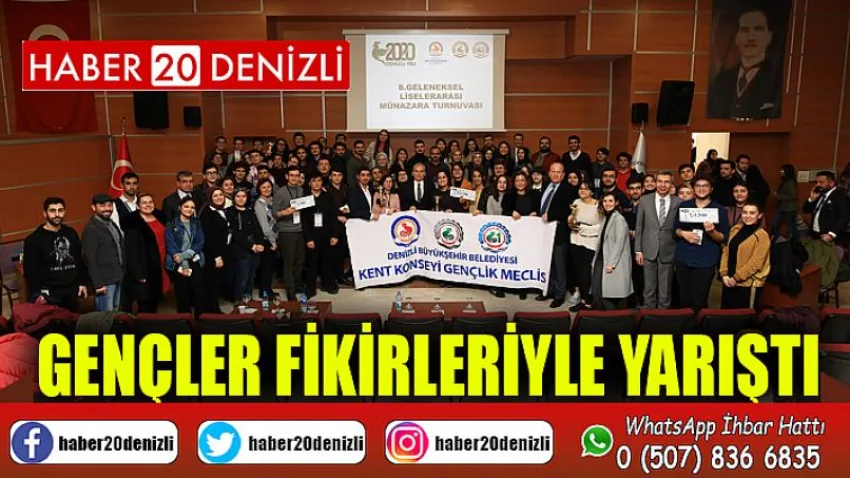 Gençler fikirleriyle yarıştı