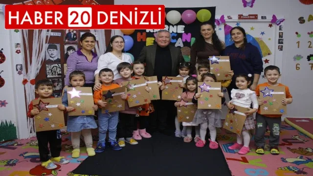 Honaz Belediyesi Gündüz Bakımevlerinde Karne Heyecanı