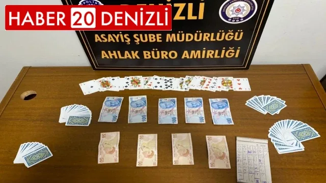 Denizli’de kumar ve fuhuş operasyonunda 11 kişi yakalandı