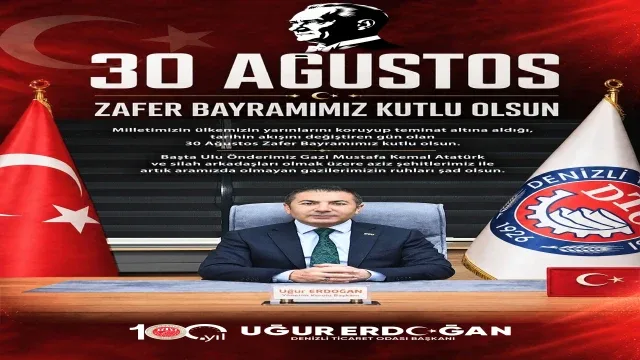 Denizli Ticaret Odası 30 Ağustos Kutlama
