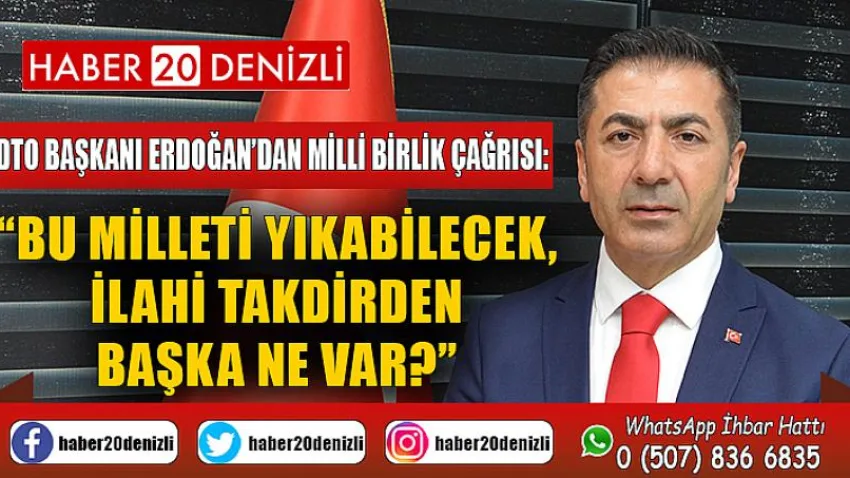 Bu Milleti Yıkabilecek, İlahi Takdirden Başka Ne Var?