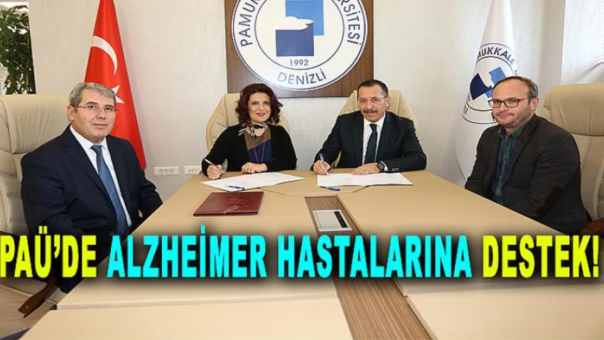 PAÜ'de Alzheimer Hastalarına Destek !