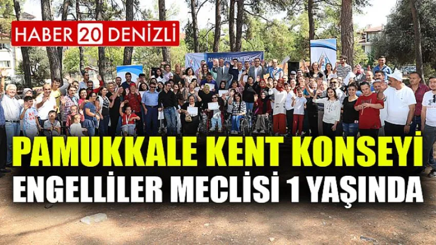 Pamukkale Kent Konseyi Engelliler Meclisi 1 Yaşında