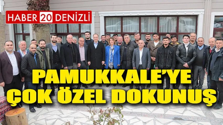 Pamukkale’ye Çok Özel Dokunuş
