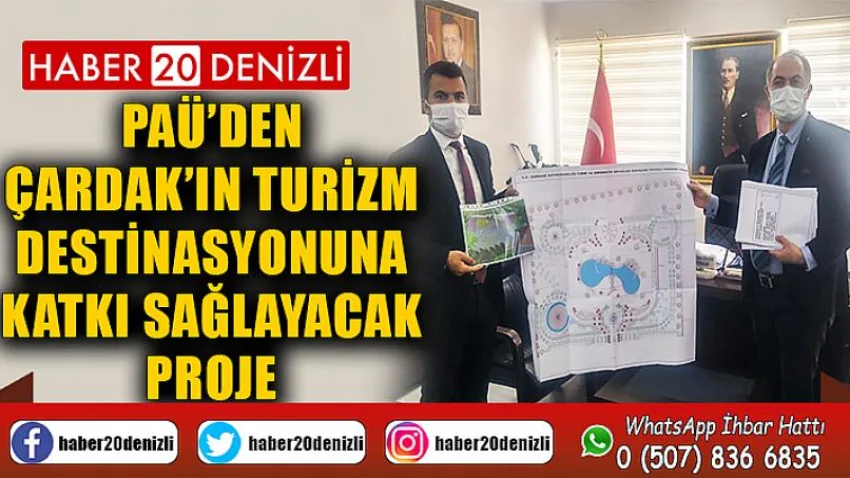PAÜ’den Çardak’ın Turizm Destinasyonuna Katkı Sağlayacak Proje