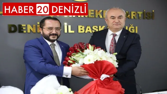 Denizli MHP'de bayrak değişimi