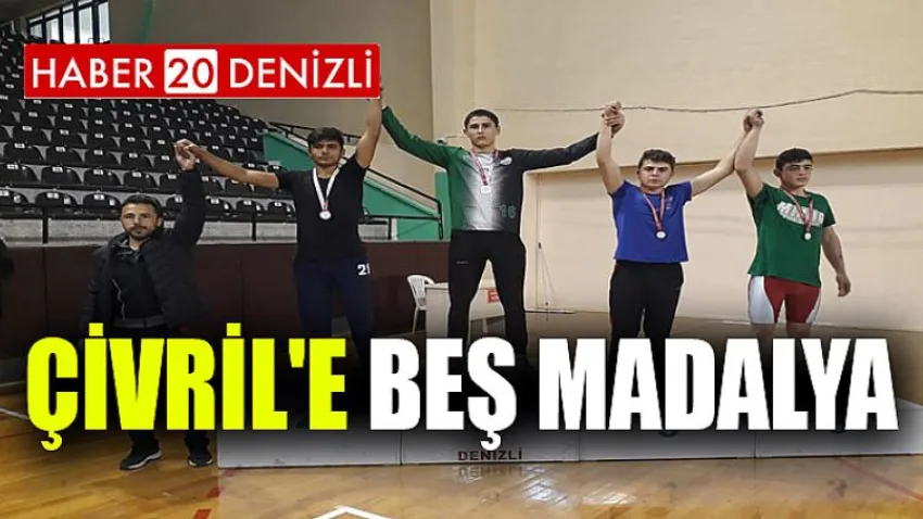 Çivril'e Beş Madalya