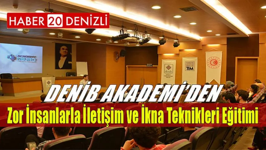 Zor İnsanlarla İletişim ve İkna Teknikleri Eğitimi