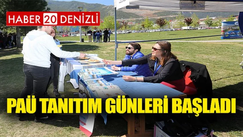 PAÜ Tanıtım Günleri Başladı