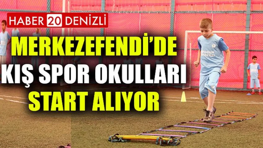 Merkezefendi’de Kış Spor Okulları Start Alıyor