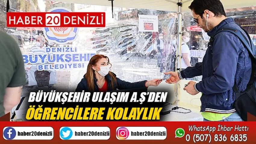 Büyükşehir Ulaşım A.Ş’den öğrencilere kolaylık