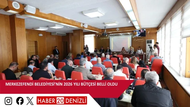 Merkezefendi Belediyesi’nin 2026 Yılı Bütçesi Belli Oldu