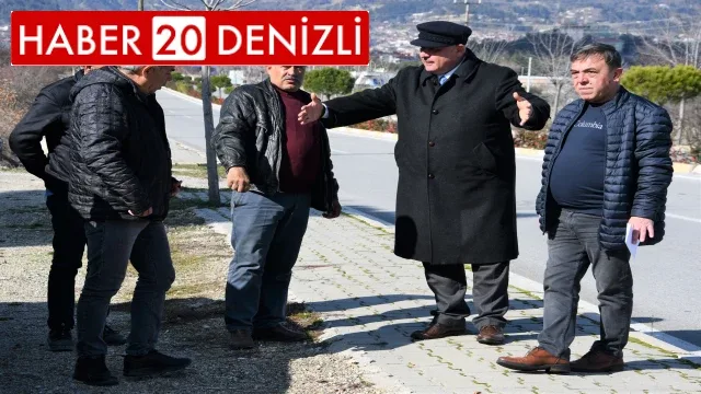 Başkan Şevik, çalışmaları denetledi