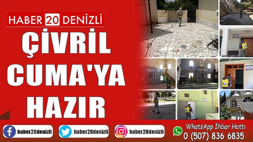 Çivril Cuma'ya Hazır
