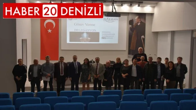 Denizli OSB’de ‘Görev verme ve delegasyon' eğitimi verildi