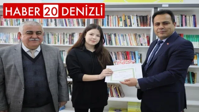 Kale Belediye Başkanı Mehmet Salih Sağınç Öğrencilerin Karne Heyecanına Ortak Oldu