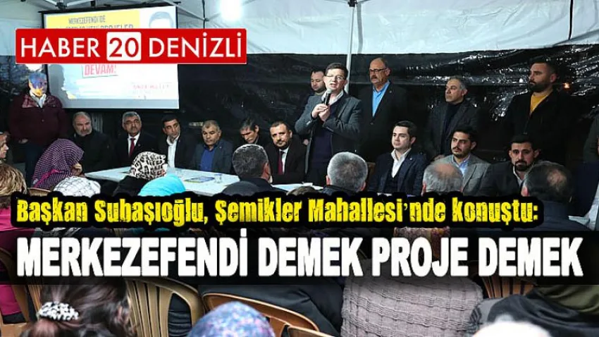 Merkezefendi Demek Proje Demek