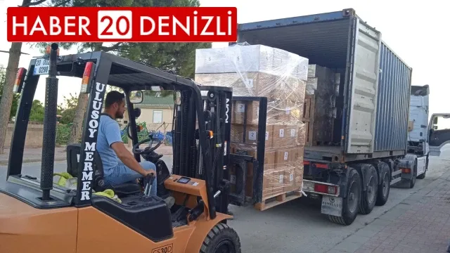 Denizli’den 4 ton meyve cips Amerika’ya gönderildi