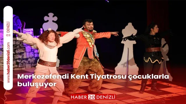 Merkezefendi Kent Tiyatrosu çocuklarla buluşuyor
