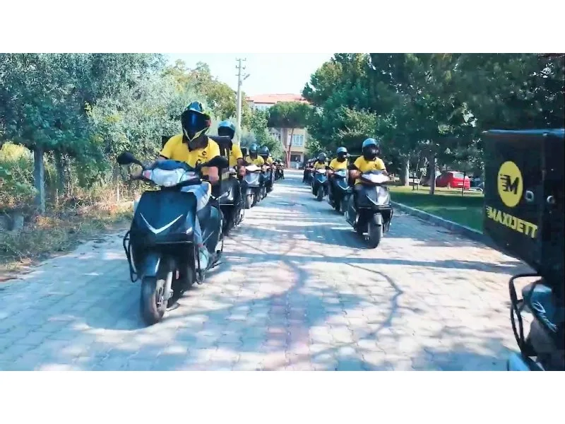 Kurduğu kurye ağıyla işletmelerin rekabet gücünü artırdı