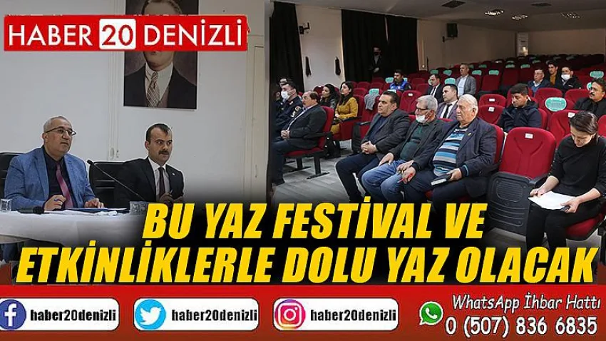 Bu Yaz Festival ve Etkinliklerle Dolu Yaz Olacak