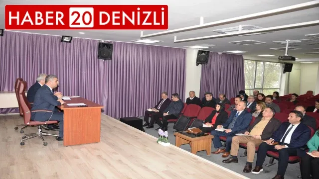 Döner Sermaye İşletmesi Bulunan Okul Müdürleri ile Değerlendirme Toplantısı Yapıldı