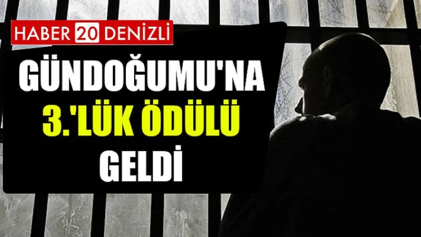 Gündoğumu'na 3.'Lük Ödülü Geldi