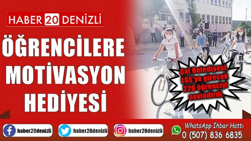Öğrencilere Motivasyon Hediyesi