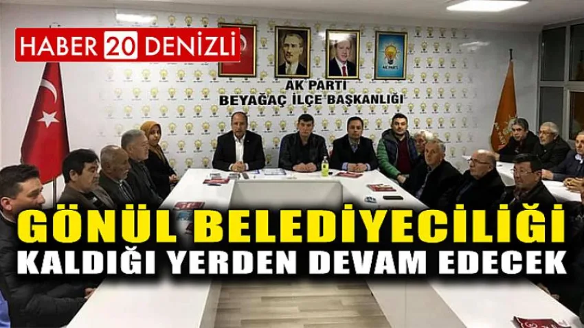 'Gönül Belediyeciliği Kaldığı Yerden Devam Edecek'