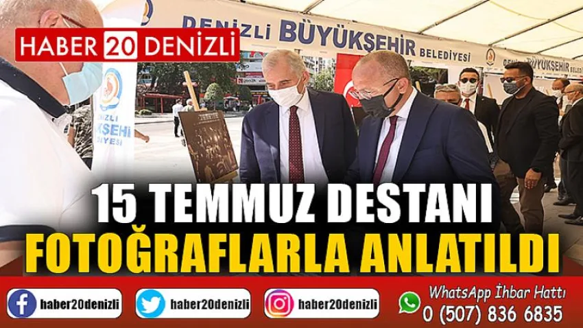 15 Temmuz destanı fotoğraflarla anlatıldı
