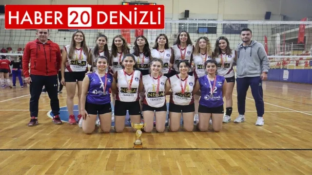 Voleybolda Denizli Büyükşehir Belediyespor şampiyon oldu