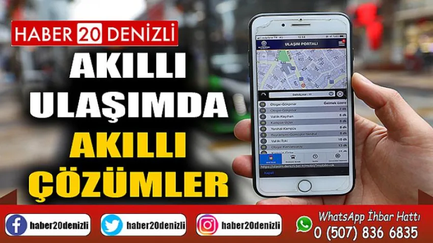 Akıllı ulaşımda akıllı çözümler