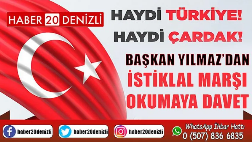 Haydi Türkiye Haydi Çardak!