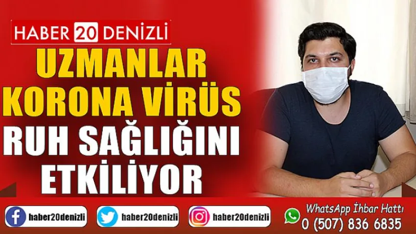 Uzmanlar korona virüs ruh sağlığını etkiliyor