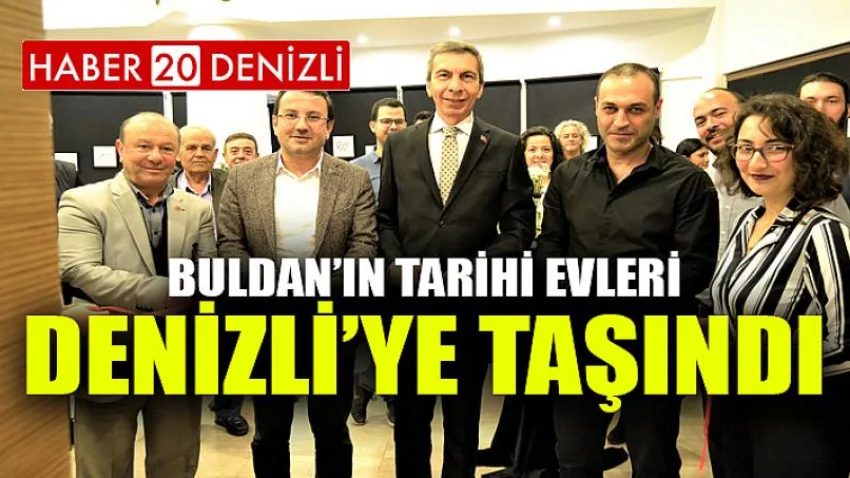 Buldan’ın tarihi evleri, Denizli’ye taşındı