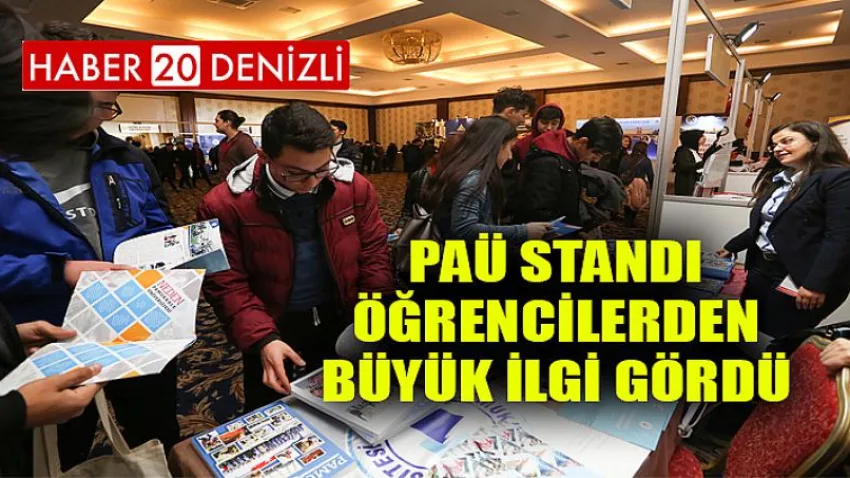 PAÜ Standı Öğrencilerden Büyük İlgi Gördü