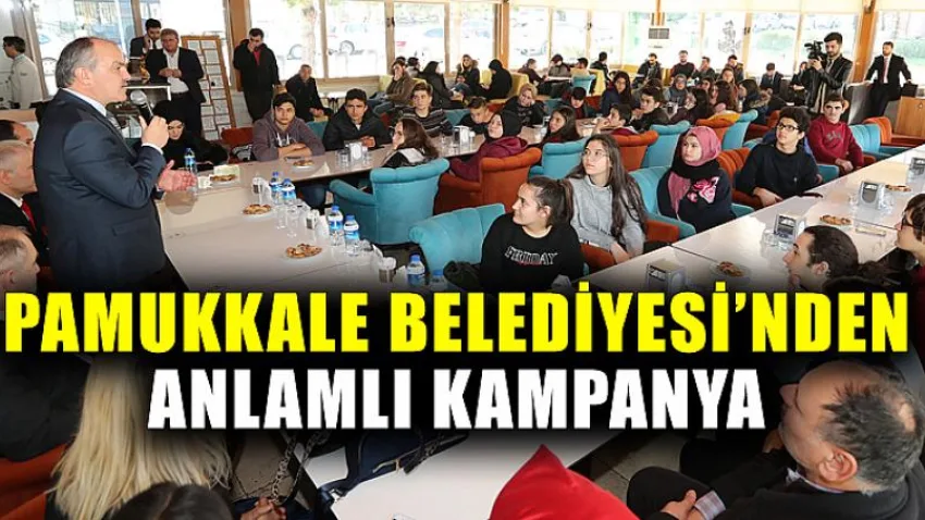 Pamukkale Belediyesi’nden Anlamlı Kampanya