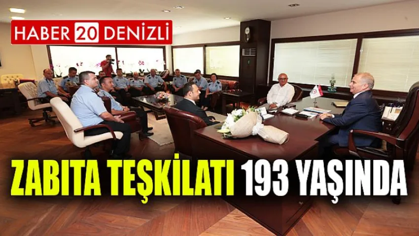Zabıta Teşkilatı 193 yaşında