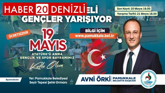 Pamukkale’de Gençler Yarışacak