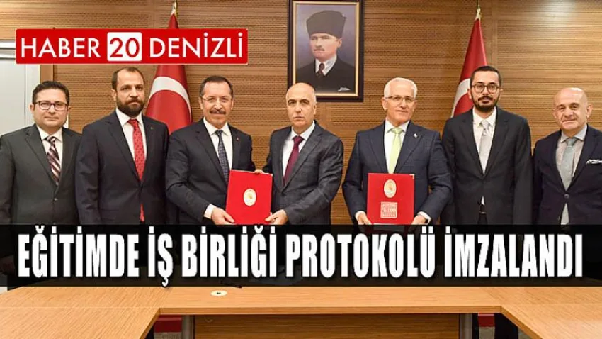 Eğitimde İş Birliği Protokolü İmzalandı