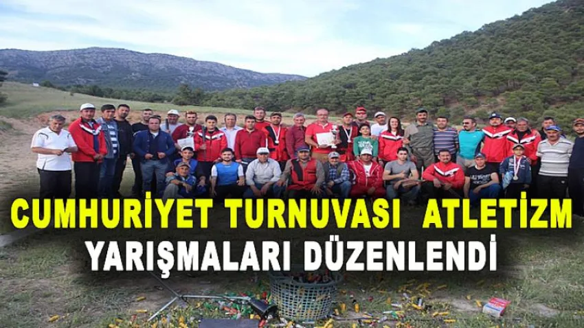 Cumhuriyet Turnuvası Atletizm Yarışmaları Düzenlendi