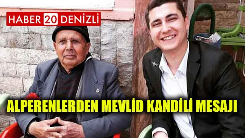 Alperenlerden Mevlid Kandili Mesajı