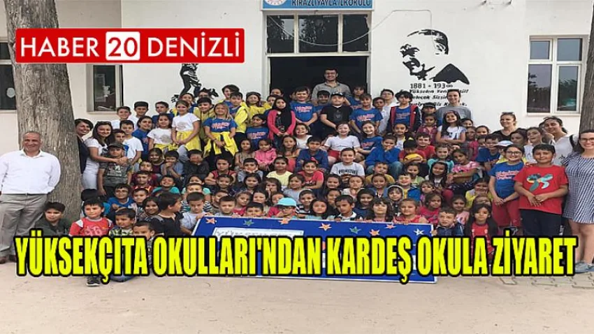 Yüksekçıta Okulları'ndan kardeş okula ziyaret